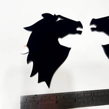 BRONCO Fender Badges Emblema del portellone del taglio 3D BADGE
 3