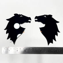 BRONCO Fender Badges Emblema del portellone del taglio 3D BADGE
 5