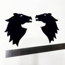 BRONCO Fender Badges Emblema del portellone del taglio 3D BADGE
 6