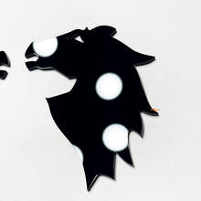 BRONCO Fender Badges Emblema del portellone del taglio 3D BADGE
 9