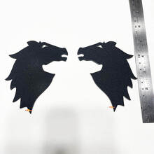 Distintivi parafango testa di cavallo Emblema 3D 2 per Bronco 10