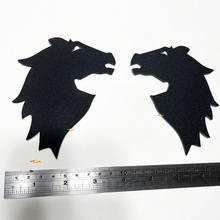 BRONCO FENDER BADGES EMBLEGGIO DI PAILGATE EMBLEGGIO 3D BASCHI NERO
 8