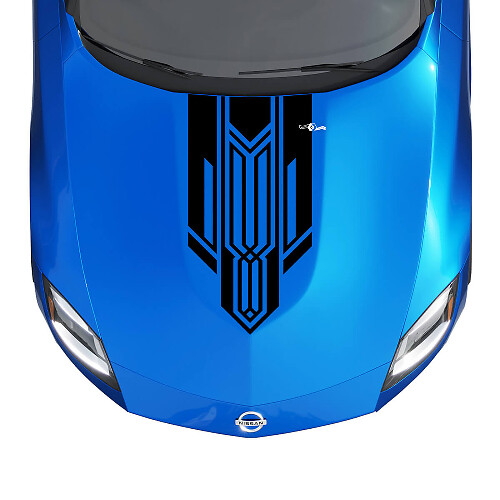 Kit decalcomanie a strisce di cofano per Nissan Z Sport
