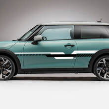 Strisce grafiche adesive laterali a 2 colori per Mini Cooper S 3
 3