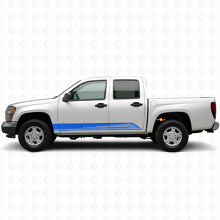 Strisce in Vinile Contour Parallele per Porta e Minigonne per Chevrolet Colorado 1ª Gen 2004-2012_5