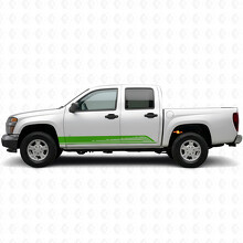 Strisce in Vinile Contour Parallele per Porta e Minigonne per Chevrolet Colorado 1ª Gen 2004-2012_6