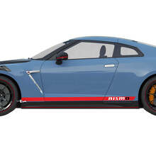 2x Adesivi per Porte Laterali Linea Nismo Stripe Kit 4 per Nissan GT-R 2