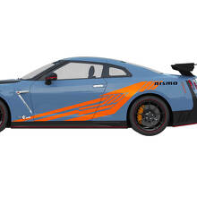 Kit di decalcomanie per la linea di strisce Nismo Side Graphics per Nissan GT-R
 3