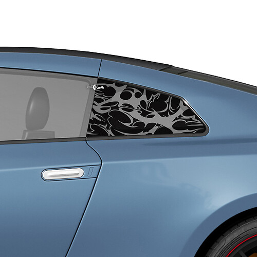 Kit decalcomania di decalcomanie grafiche a scacchi laterali per Nissan GT-R
