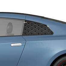 Finestra posteriore laterale Giappone Stile grafico Kit di adesivi per le decalcomanie per Nissan GT-R 2
 3