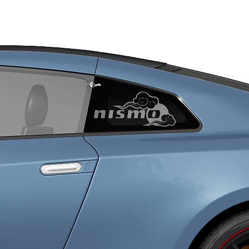 Finestra posteriore laterale in stile NISMO DECALS CONSIDERS BIT per Nissan GT-R
