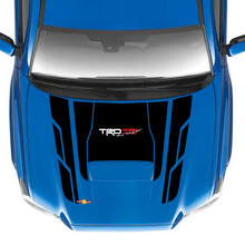 Adesivo in vinile con blocchi geometrici TRD PRO per cofano Toyota Tacoma_3