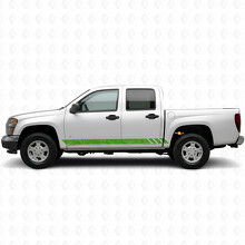 Strisce Viniliche Topografiche a Fascia per Porta e Battitacco per Chevrolet Colorado 1ª Gen 2004-2012_6