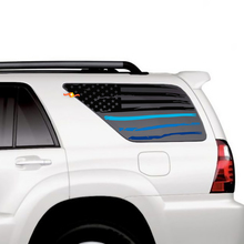 Finestra del quartiere laterale US Flag Montagne patriottiche Montagne Sunset Sunset Kit di decalcomanie per Toyota 4Runner
 2