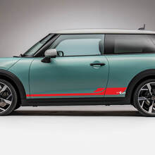 Discalizzazione grafica di Side Racing L Stripes per Mini Cooper
 3