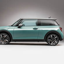 Porte laterali Accent Racing Stripes Decal grafico per Mini Cooper
 2