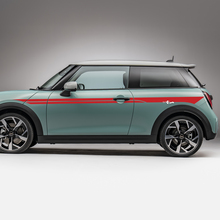 Porte laterali Accent Racing Stripes Decal grafico per Mini Cooper
 3