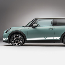 Porte anteriori laterali Decal grafico a strisce da corsa per mini cooper
 2