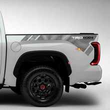 Letto del letto TRD TRD Mappa topografica Adesivi in ​​vinile decalcomania per la tundra Toyota
 2