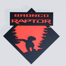 BRONCO RAPTOR EDITION BADGI FENDER EMBLEGGIO DADGE 3D
 2