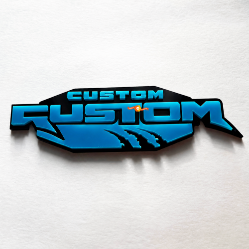 Raptor Edition Custom Claw Marks 3D — Emblema (parafango, portellone) per Ford Bronco