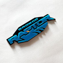 BRONCO RAPTOR EDITION BADGI FENDER EMBLEGGIO EMBLEGGIO 3D 3D 3
 6