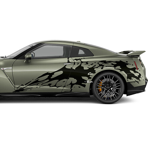 Kit decalcomania di decalcomanie per la grafica del sangue per Nissan GT-R
