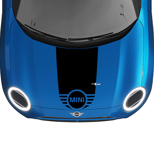 Adesivo in Vinile Mini Logo Cofano per MINI Cooper