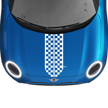 Mini Hood Racing Central Stripe Rally Decal Graphics Adesivo per Mini Cooper
 2