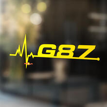 La BMW G87 è nella mia decalcomania adesiva per la finestra del cardiaco del sangue
 3