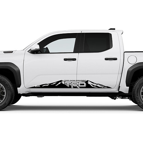 TRD OFF OFF ROAD MONTAGNE STRADA STRADI DI PANNELLA ALTRI AVILI PER TOYOTA TACOMA 4 ° GEN 2
