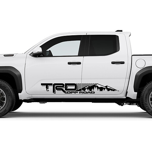 TRD OFF OFF ROAD MONTAGNA Foresta Sidefaldri per bilancini adesivi per la Toyota Tacoma 4a Gen
