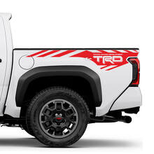 Adesivo in Vinile Stile TRD per Fiancata Toyota Tacoma_3