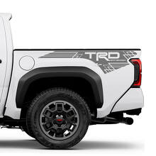 Adesivo in Vinile Geometrico TRD Off Road per il Fianco del Cassone Toyota Tacoma_2