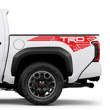 Adesivo in Vinile Geometrico TRD Off Road per il Fianco del Cassone Toyota Tacoma_3