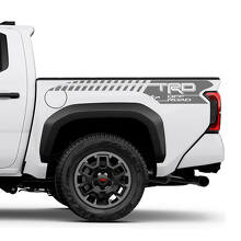 Adesivo Vinile a Strisce Stroboscopiche TRD Off-Road per Fianco Letto Toyota Tacoma_2