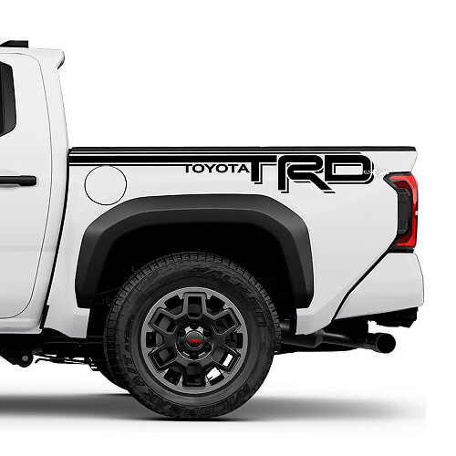Lettere TRD off Road Adesivi Fianchetti Striscia per Toyota Tacoma 4ª Gen
