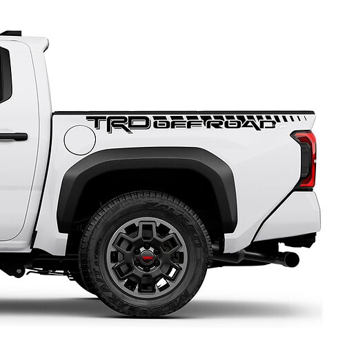 TRD OFF OFF STRADA CAMPILE DECALI DI CAMION STRADA PER TOYOTA TACOMA 4 ° GEN 2
