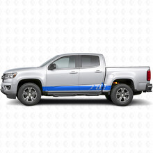 Strisce in vinile Alpine Ridge per portiere e pannello sottoporta per Chevrolet Colorado 2ª Gen 2015-2022_5