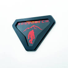 Sasquatch yeti bigfoot fender badges tailgate emblem 3d badge
 6