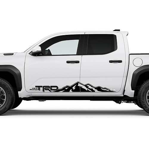 TRD OFF STRADA LATURA A MONTAGNE ROCCHI AVIDERI DI PANNELLA PER TOYOTA TACOMA
