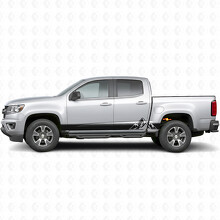 Strisce in Vinile Stratificate per Porta e Minigonne per Chevrolet Colorado 2ª Gen 2015-2022_2