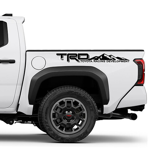 Montagne Montagne Truck Decals Adesivi per Toyota Tacoma 4th Gen

