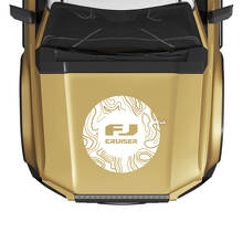 Adesivo per cappuccio con mappa topografica per Toyota FJ Cruiser
 2