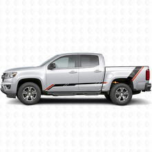 Strisce in Vinile Accentate per Porta e Fiancata per Chevrolet Colorado 2ª Gen 2015-2022_2
