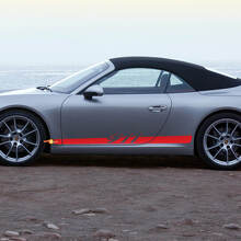 Adesivo per decalcomanie del kit a strisce 911 laterale per Porsche 911
 3