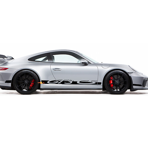Side 911 GT3 CS Porte Stripes Kit Decal Adesivo per Porsche 911 GT3
