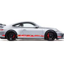 Kit adesivi vinile strisce laterali stile GT3 CS per Porsche 911 GT3_3