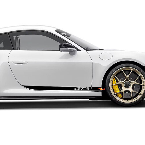 Side 911 GT3 Porte Stripes Kit Decal Adesivo per Porsche 911 GT3
