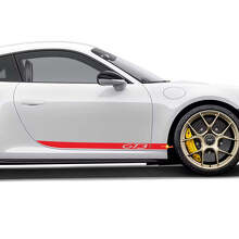 Side 911 GT3 Porte Stripes Kit Decal Adesivo per Porsche 911 GT3
 3